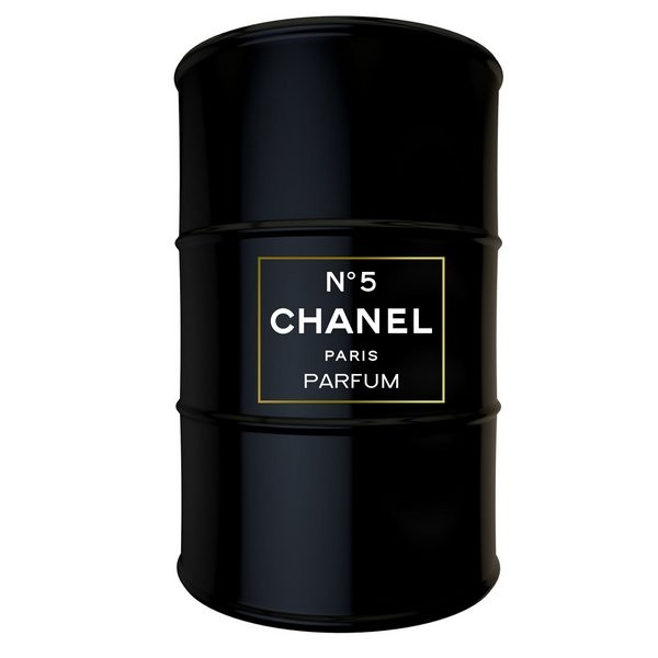 Chanel N°5 Parfum encadré bicolor